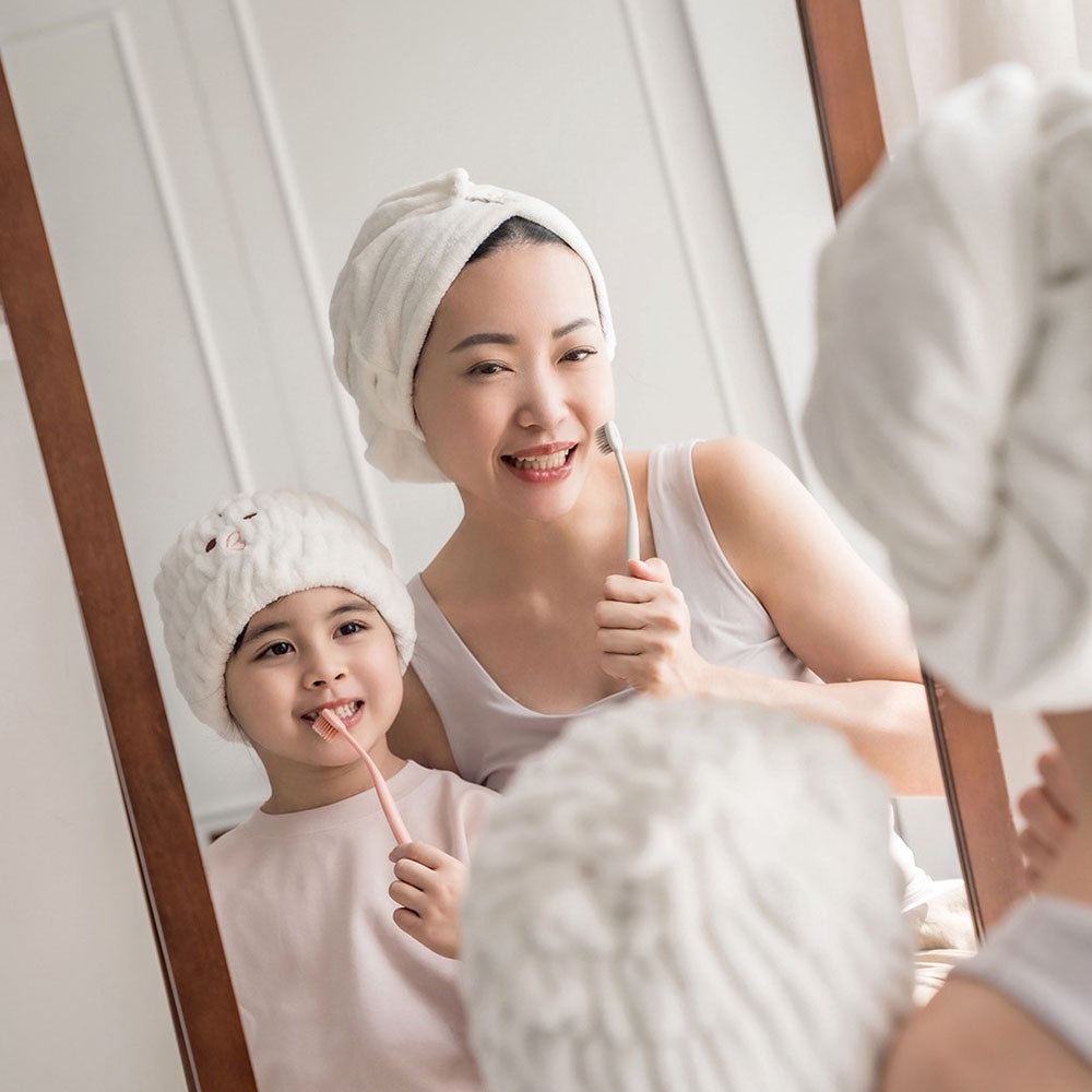 SANSO LIFE 美食系列超細纖維浴帽 小籠包